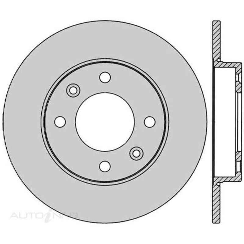 Protex Brake Rotor – Single, DR12387