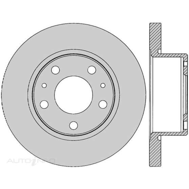 Protex Brake Rotor – Single, DR12403