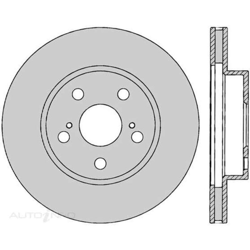 Protex Brake Rotor – Single, DR12413