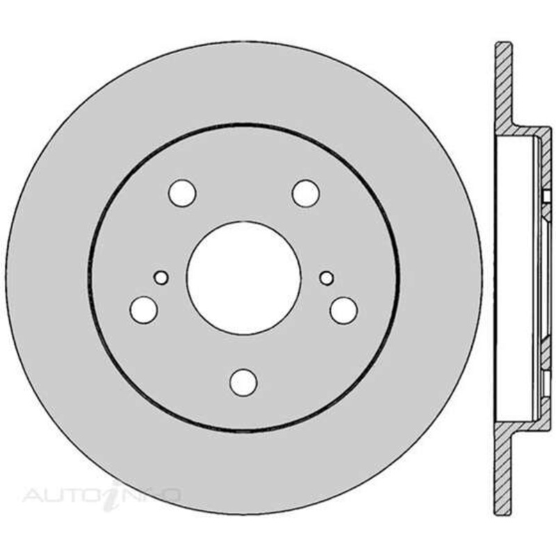 Protex Brake Rotor – Single, DR12619
