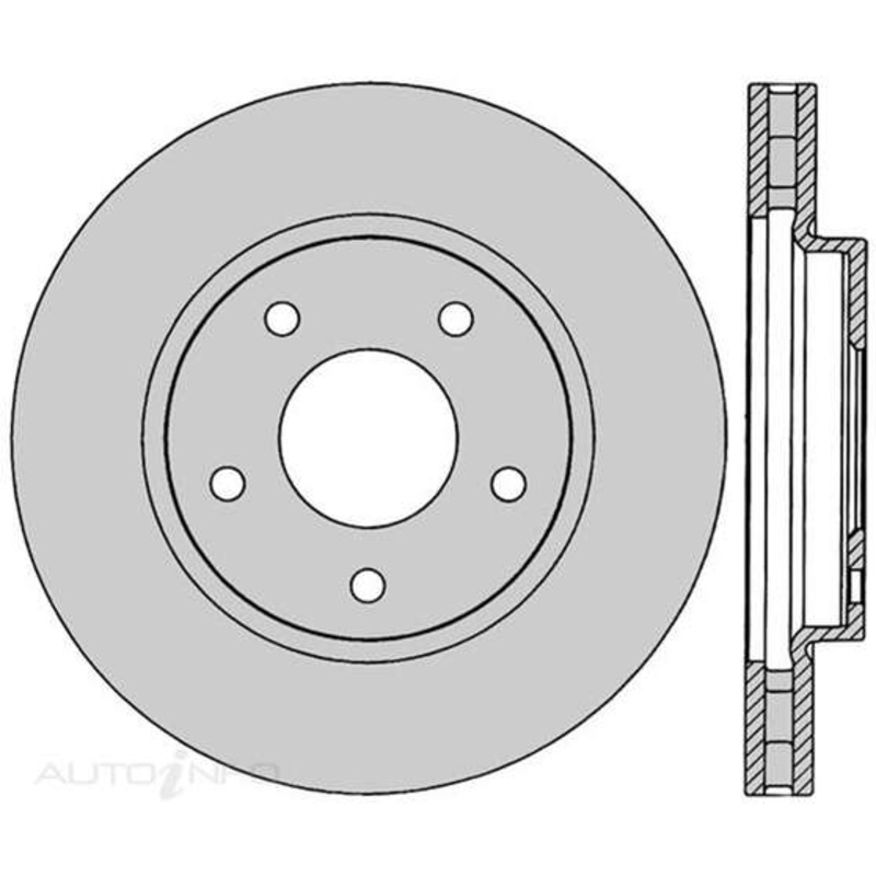 Protex Brake Rotor – Single, DR12992