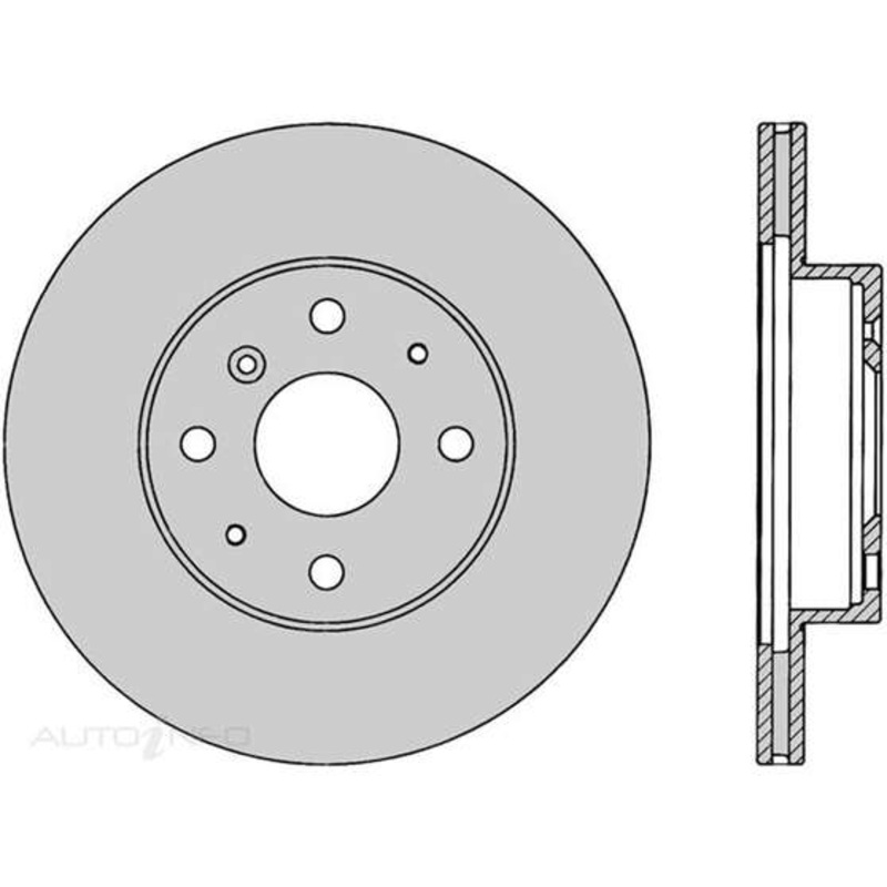 Protex Brake Rotor – Single, DR497