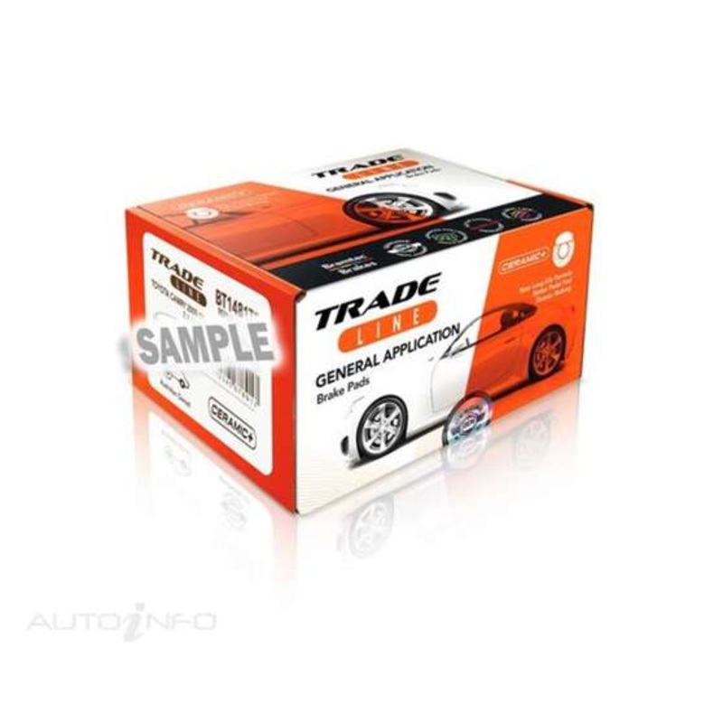 Bremtec Trade-Line Ceramic  Brake Pads – BT120TS