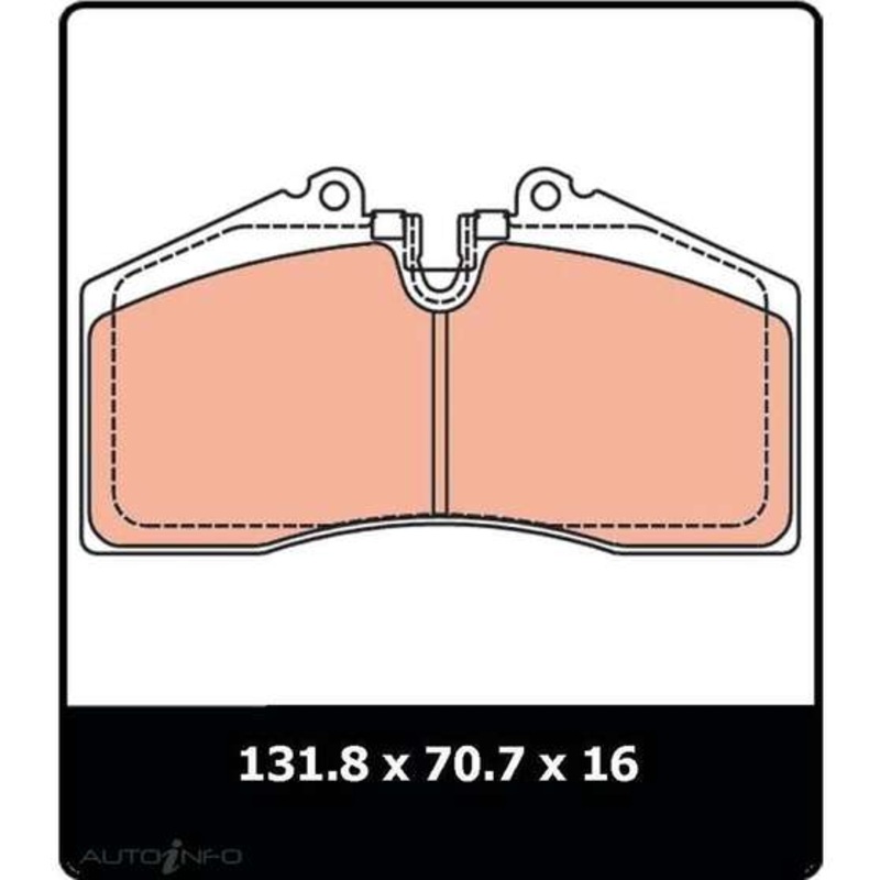 Remsa Brake Pads – 288 30