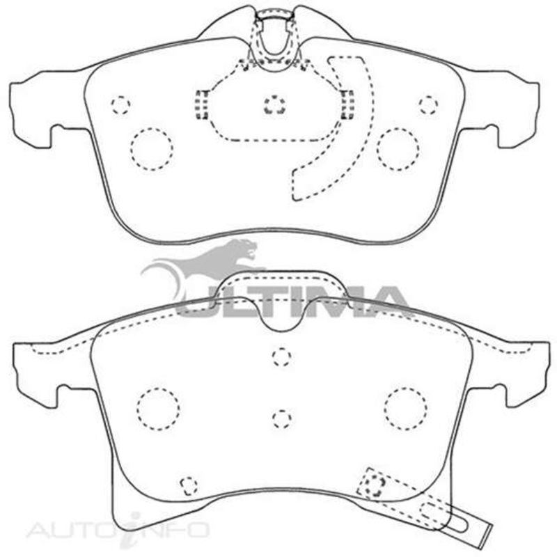 Ultima Brake Pads – DB1808K