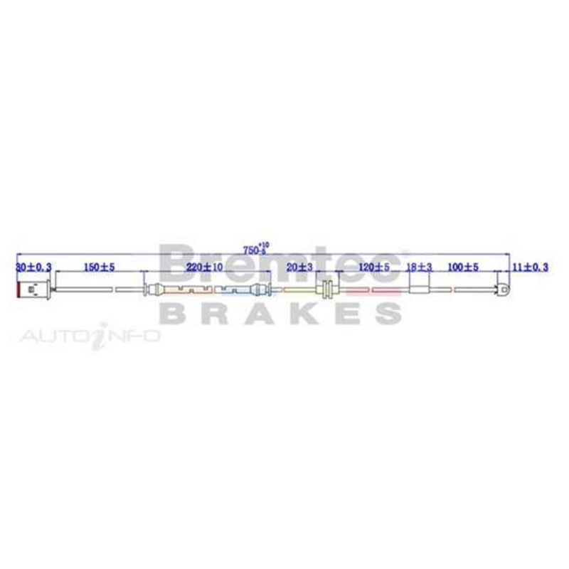 Bremtec Euro-Line Brake Pad Wear Sensor – BTS146
