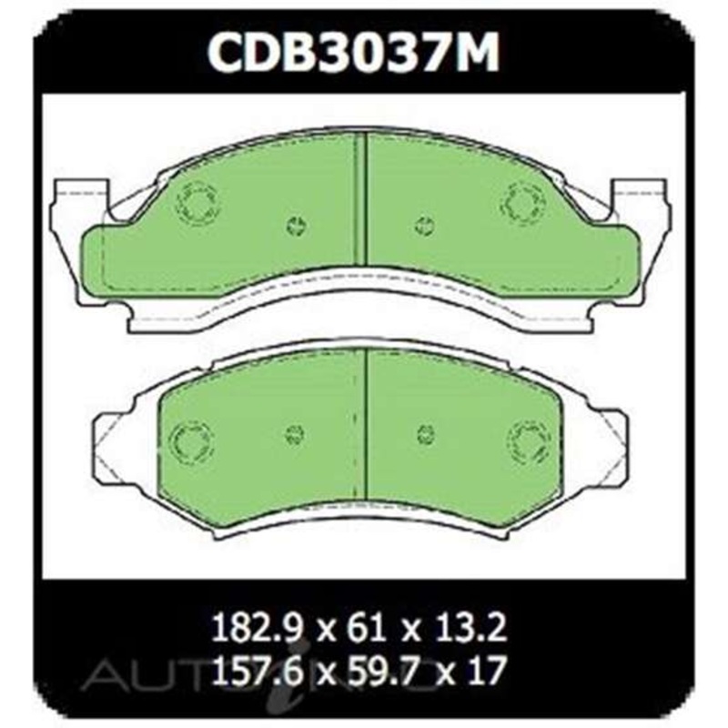 Protex Brake Pads – CDB3037M