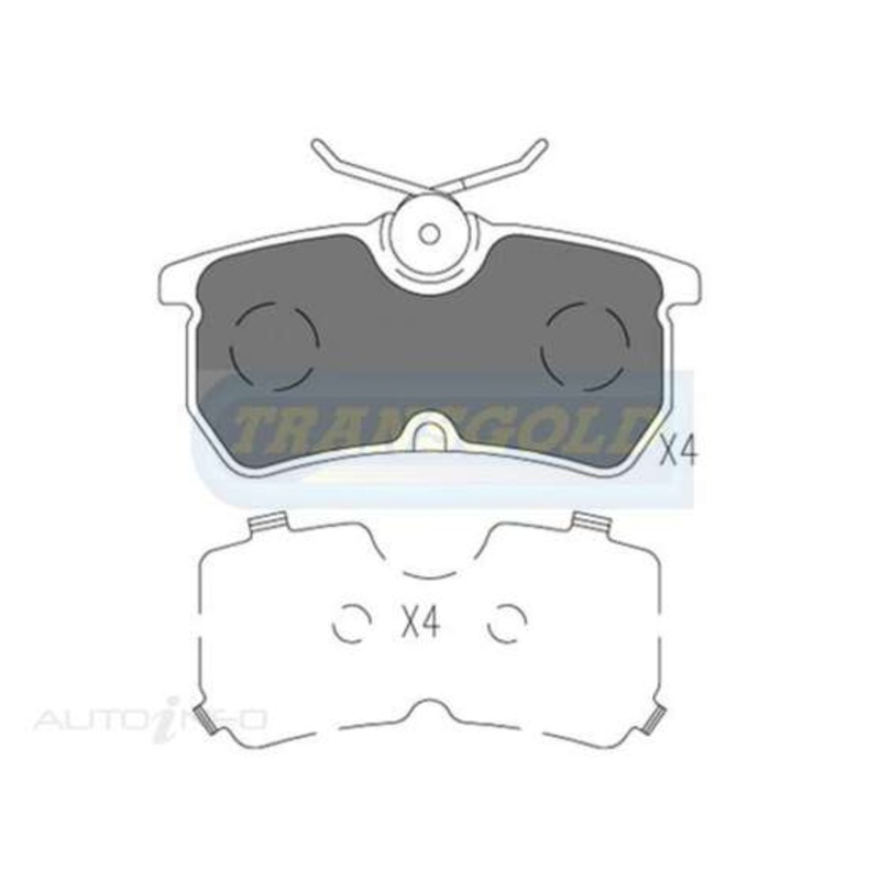 Transgold Brake Pads – TG1759N