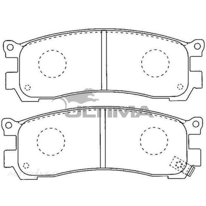 Ultima Brake Pads – DB1222K