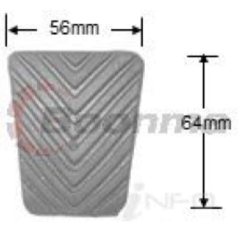 Boonma Brake Pedal Pad – PD-3802