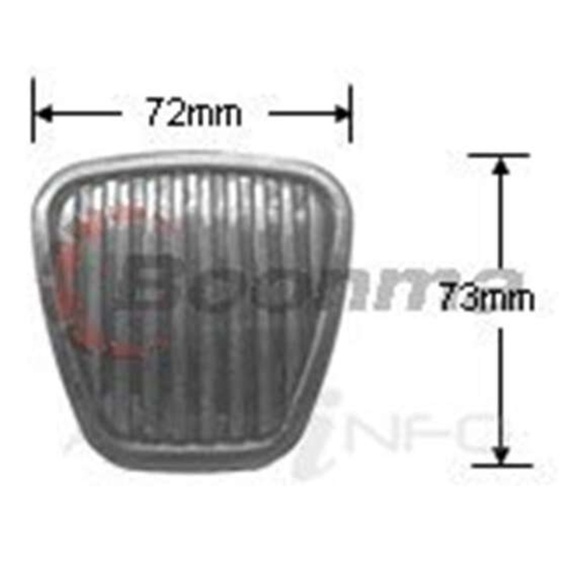 Boonma Brake Pedal Pad – PD-3862