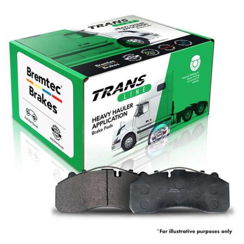 Bremtec Trans-Line Heavy Hauler Commercial Brake Pads – BT21880TL