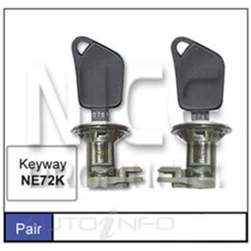 Nice Door Lock Barrel – Pair, NDL188A