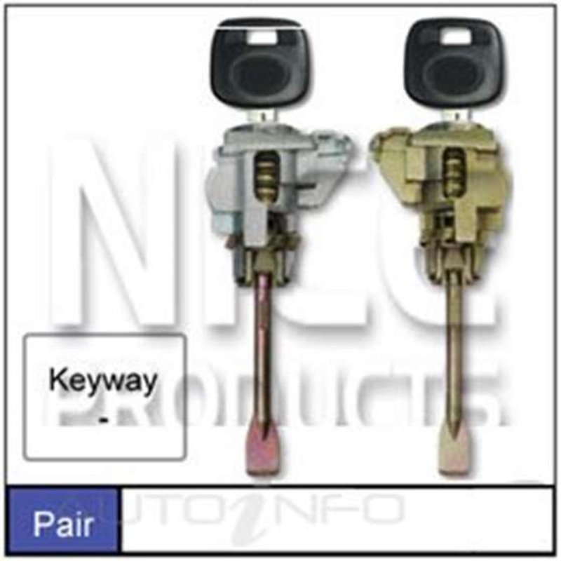 Nice Door Lock Barrel – Pair, NDL55F
