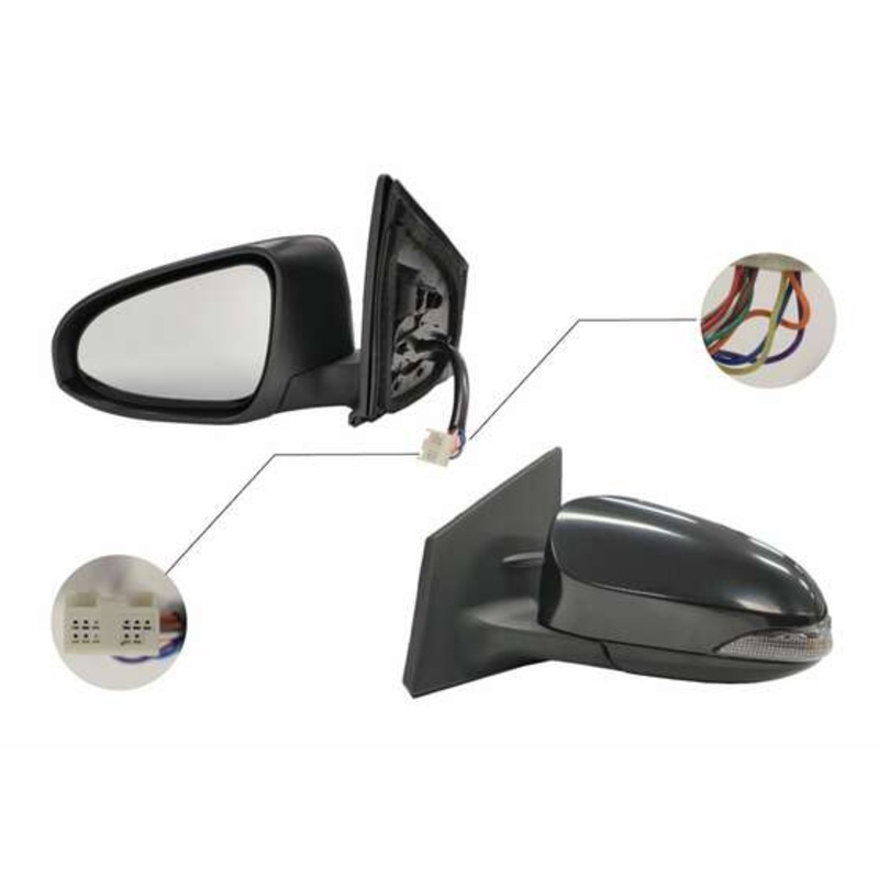 Sterling Door Mirror to suit Toyota Corolla 01/2013 to 07/2018 – TYCO-DOM-76L