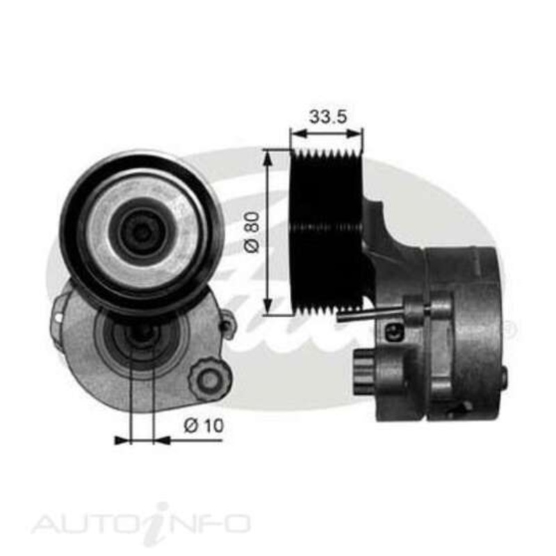 Gates Tensioner Assembly – 38561