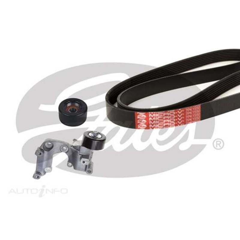 Gates Drive Belt Micro-V And Tensioner Kit – K027PK1550
