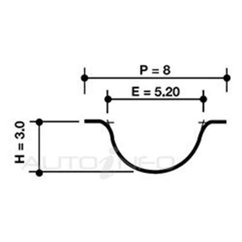 Dayco Timing Belt 154Shp 290H T609 – 94764