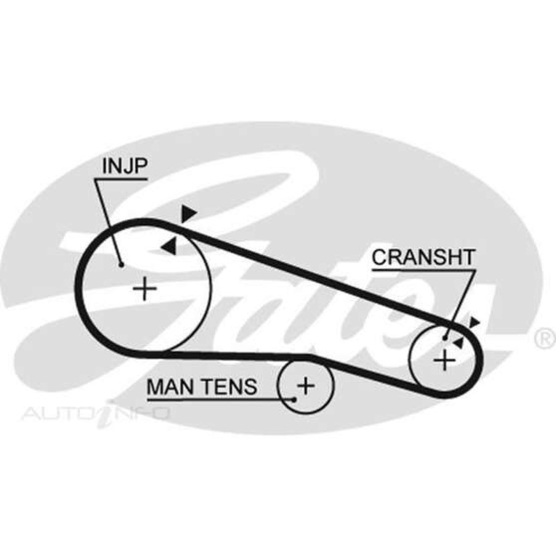 Gates Timing Belt – T086