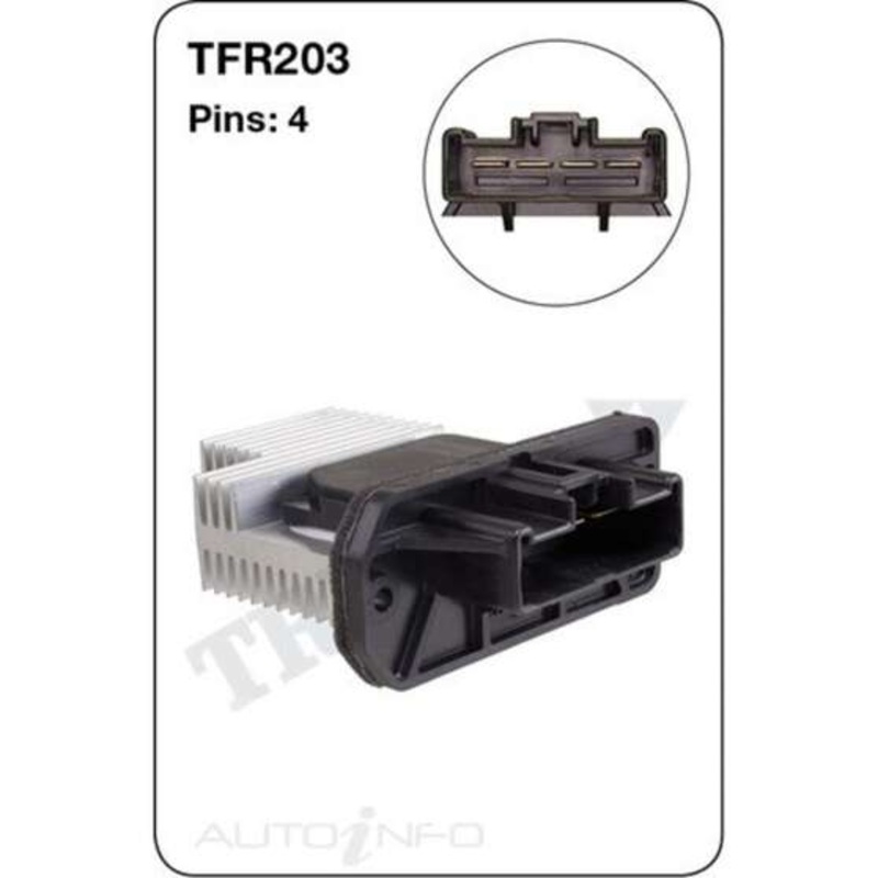 Tridon Heater Fan Resistor – TFR203