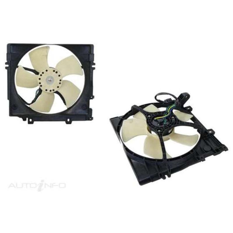 Sterling A/C Condenser Fan Assemblyembly to suit Subaru Liberty 06/1994 to 10/1998 – SBLB-FNA-03F