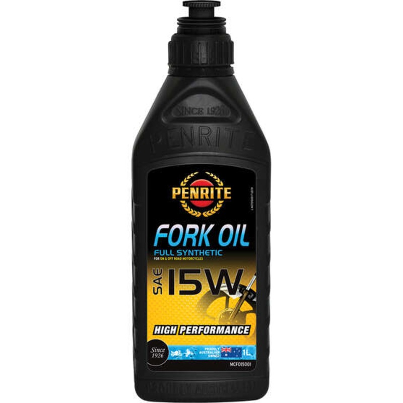 Full Synthetic Motorcycle Fork Oil – 15W, 1 Litre