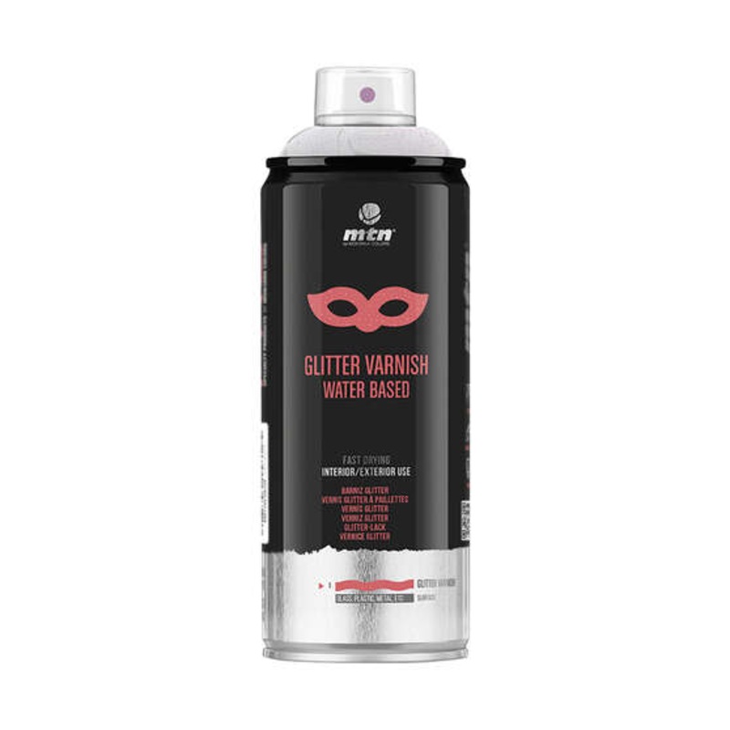 MTN Pro Multicolour Glitter Spray Varnish 400mL