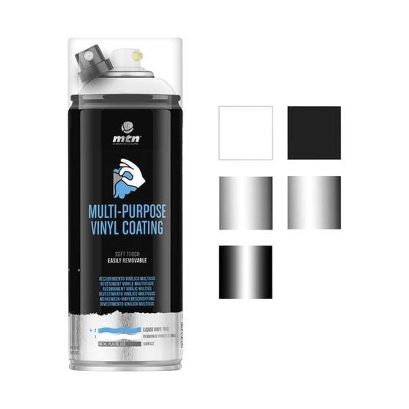 MTN Pro Removable Plastic Paint Coating – White 400mL