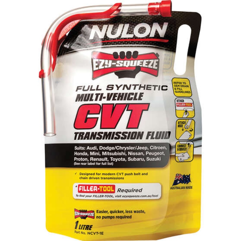NULON EZY-SQUEEZE Multi-Vehicle CVT Transmission Fluid – 1 Litre