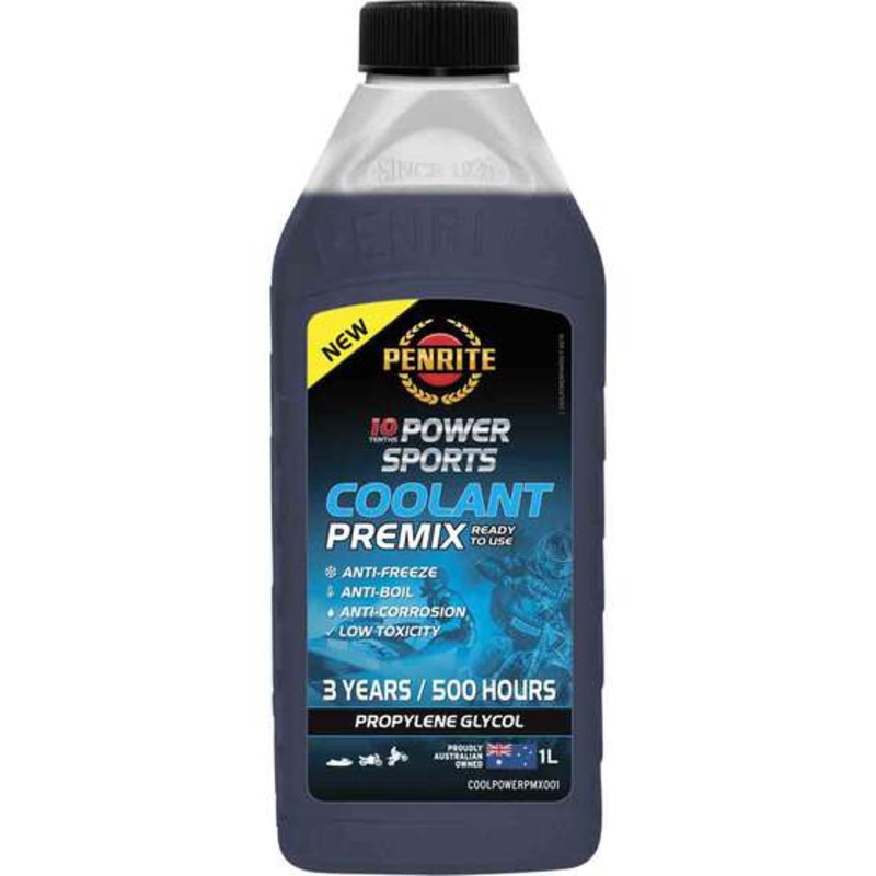 Penrite 10 Tenths Power Sports Coolant Premix 1 Litre