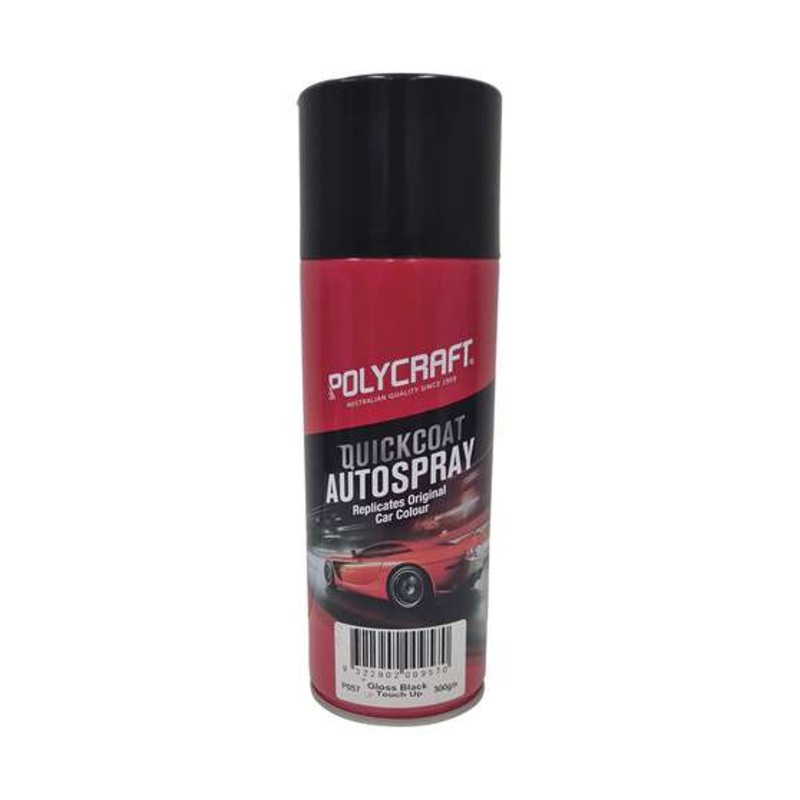 Polycraft Touch Up Paint Gloss Black PS105 300g