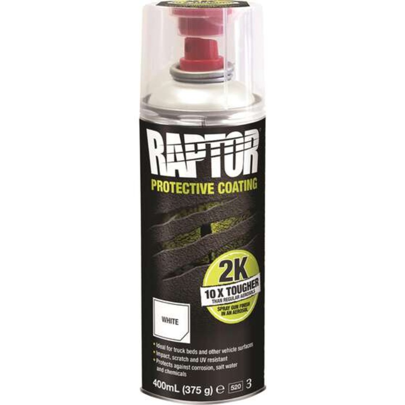 Raptor 2K Protective Coating, White – 400mL