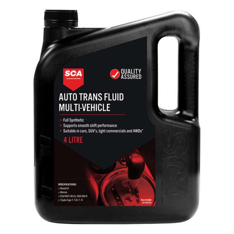 SCA ATF Multi Vehicle Automatic Transmission Fluid 4 Litre