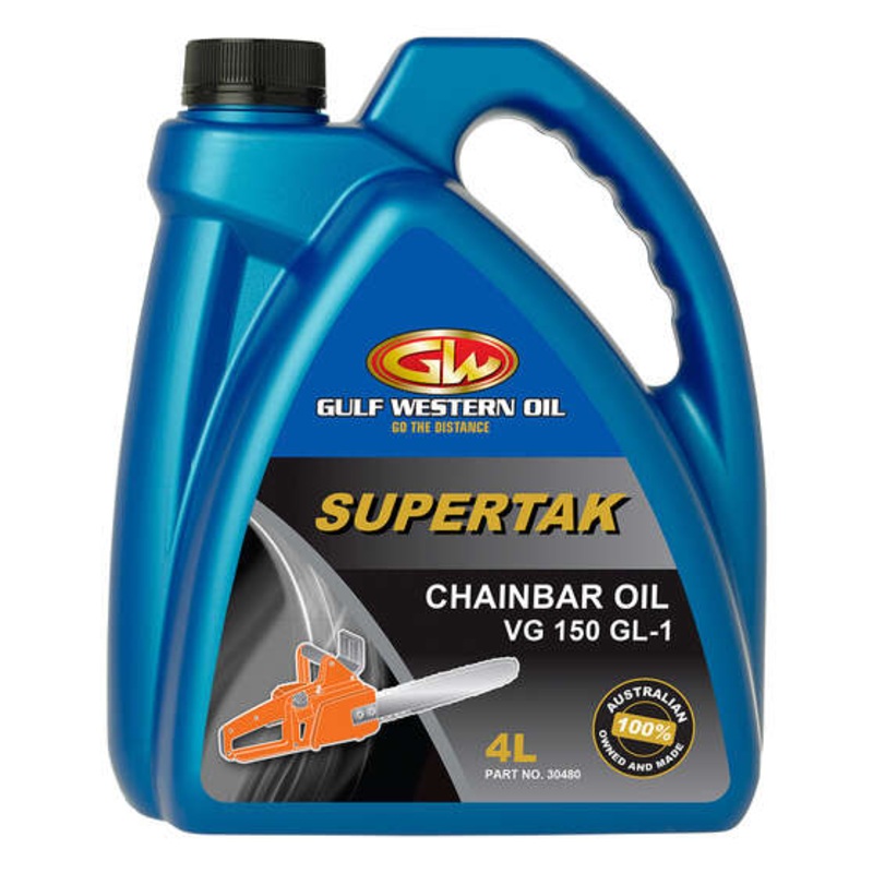 Supertak Chain Saw Bar Oil – 4 Litre