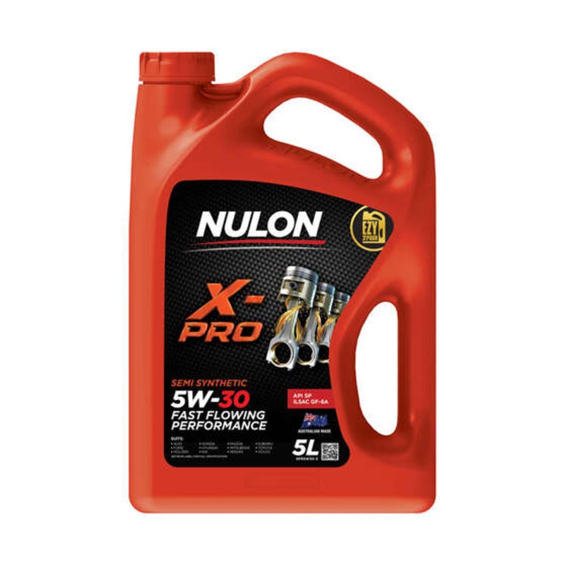 Nulon X-PRO 5W-30 Fast Flowing Performance Engine Oil – 5W-30 5 Litre