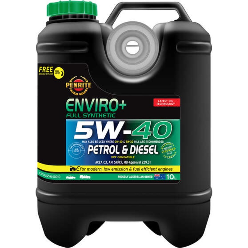 Penrite Enviro  Engine Oil – 5W-40 10 Litre