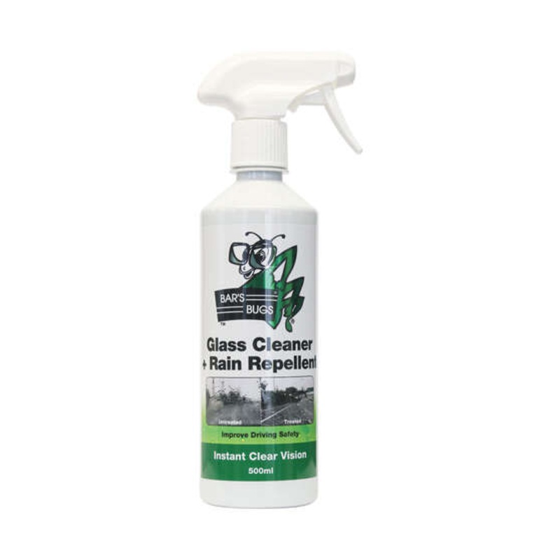 Bar’s Bugs Glass Cleaner & Rain Repellent 500mL