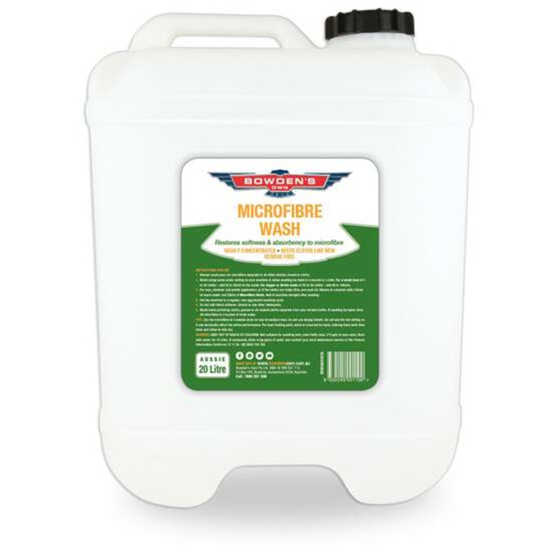 Bowden’s Own Microfibre Wash  – 20L, BOMWASH20L