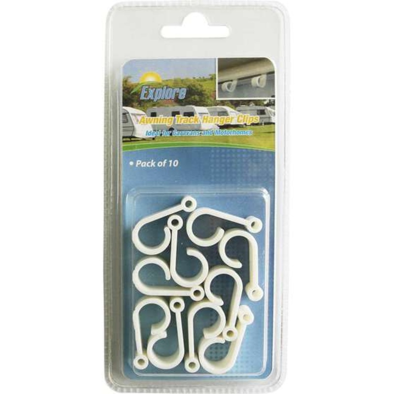 Explore Caravan Awning Hanger Clips – 10 Pack