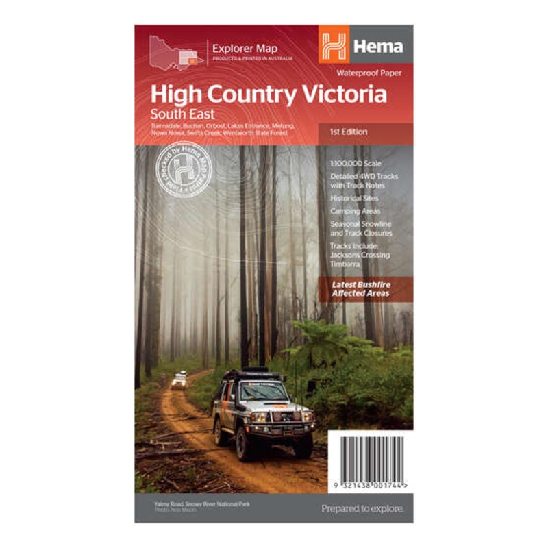 Hema High Country Vic – South East Map