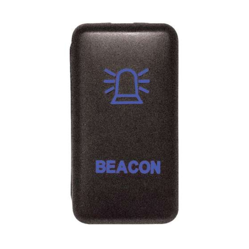 Hulk 4×4 12V Push Button Beacon On/Off Switch with Blue LED Illumination – HU1404B