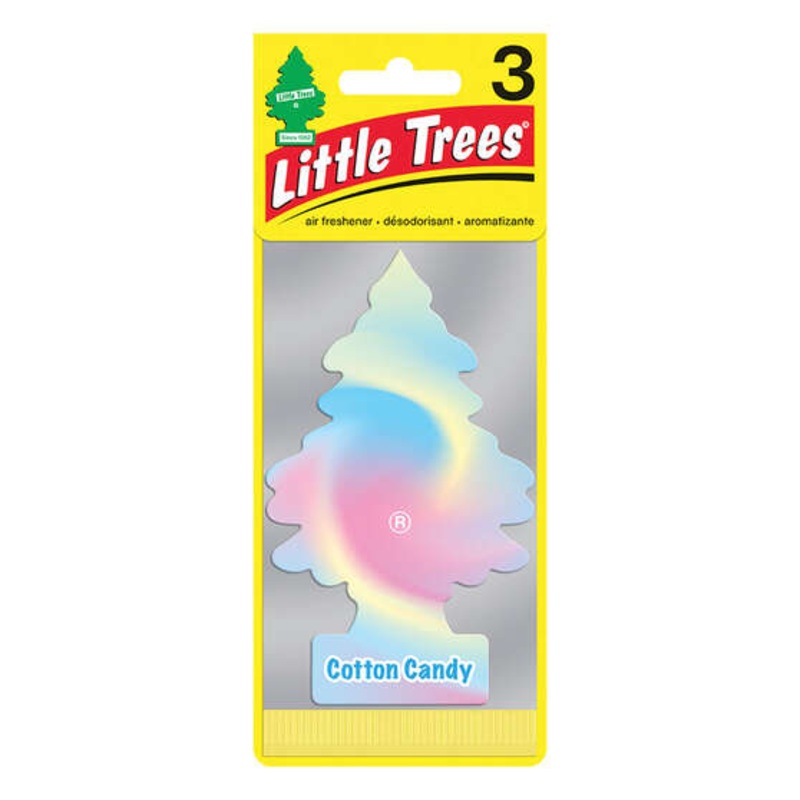Little Trees Air Freshener – Cotton Candy 3 Pack