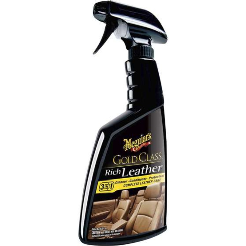 Meguiar’s Gold Class Leather Cleaner and Conditioner 450mL