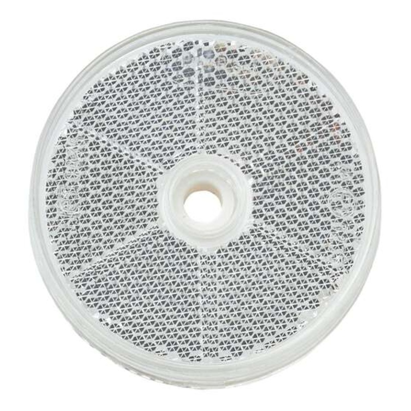 Narva Retro Reflector – Clear, 60mm, Round, 2 Pack