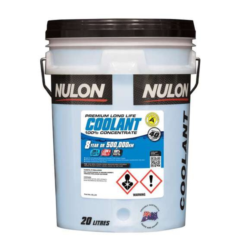 Nulon Long Life Coolant Concentrate Blue – 20 Litres