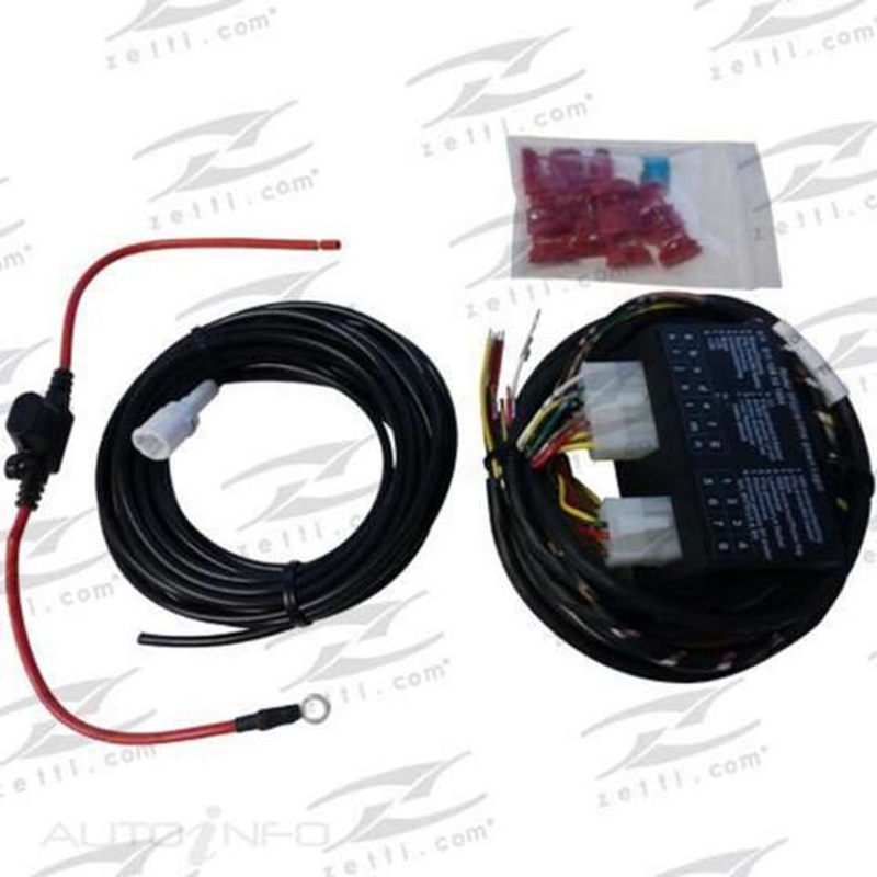 TAG Direct Fit Wiring Harness to suit Dual Voltage Smart 7 Universal – 12 Volt Only – – UNT300