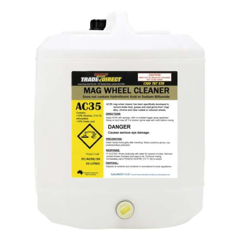 Trade Direct Mag Wheel Cleaner, 20 Litre ST/AC35/20