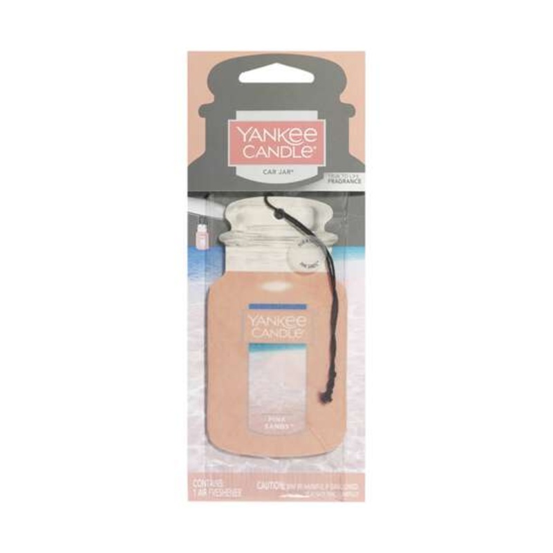 Yankee Candle Car Jar Air Freshener – Pink Sands 1 Pack