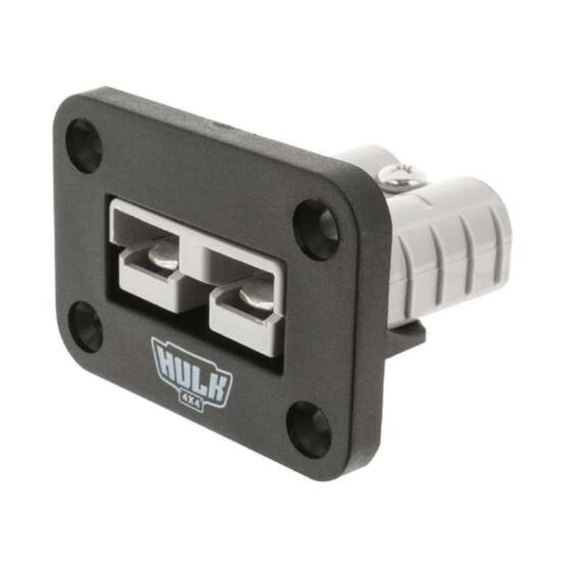 Hulk 4×4 Single Flush Mount Housing with 50Amp Anderson Style Plug – HU7000