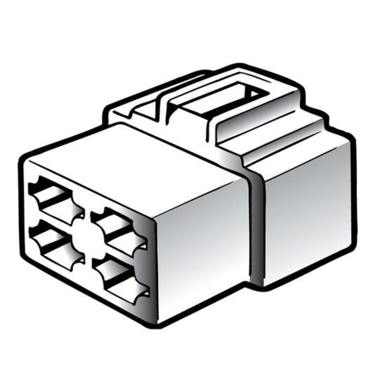 Narva 4 Way Female Housing Quick Connector – 10 Pack